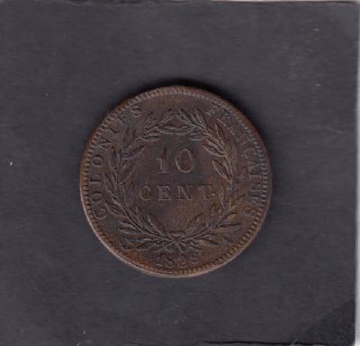 Beschrijving: 10 Centimes CHARLES X